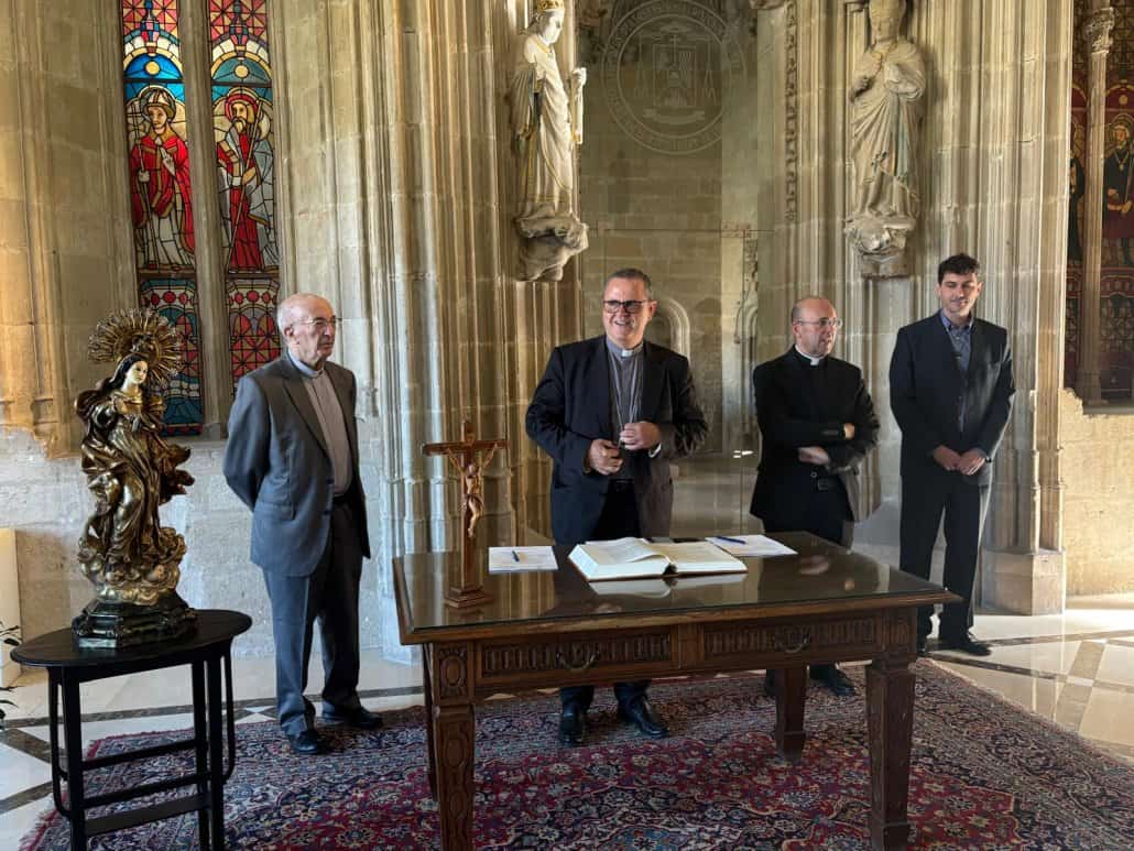 Presa de possessió dels nous Vicaris Generals del Bisbat de Tortosa.